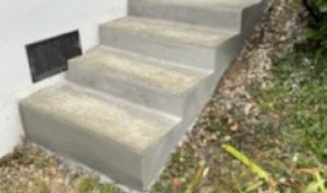 Entreprise pour la création d'un escalier béton sur-mesure à Moirans