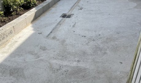 Création de terrasse béton à Crolles