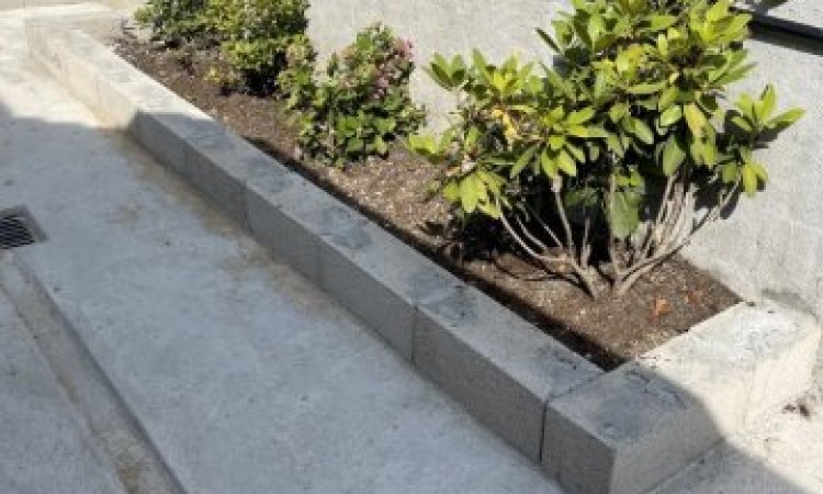 Création de terrasse béton à Crolles